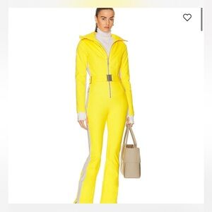 Cordova yellow ski suit new